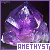 Amethyst fansite button