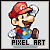 Pixel Art fansite button