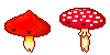 mushroom pixel