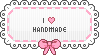 i love handmade stamp