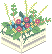 flower crate sticker